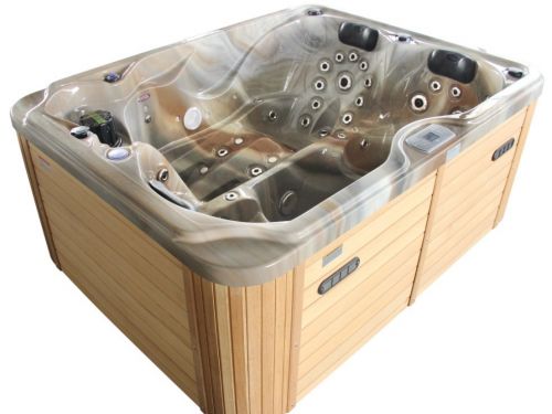 Vířivka XENA obložení TEAK